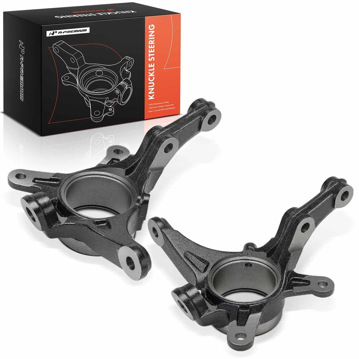 Front Steering Knuckle Pair for Honda Civic Si (2007–2011)