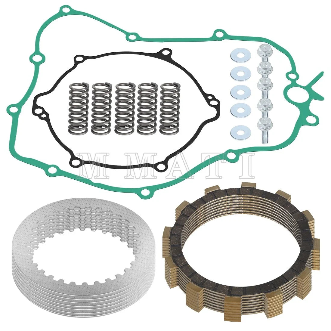Clutch Kit for Yamaha YZ125 125X: Plates, Springs & Gaskets (2005-2024)