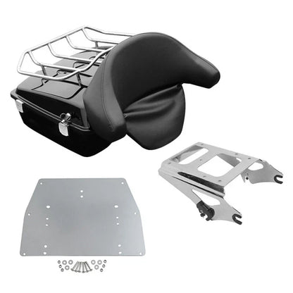 Chopped Backrest Mount Plate for Road King Harley Touring 2009-2013