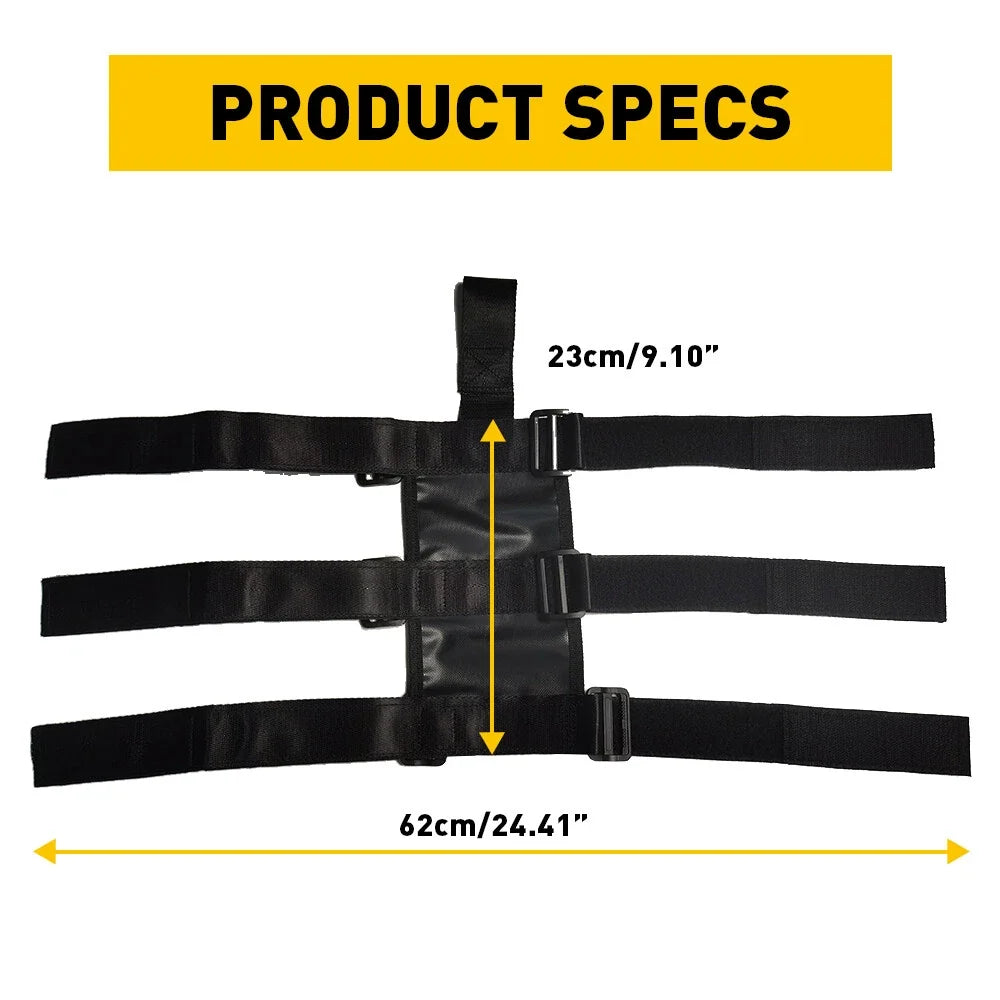 Adjustable Fire Extinguisher Holder Mount Bracket for Jeep Wrangler (2007–2023)