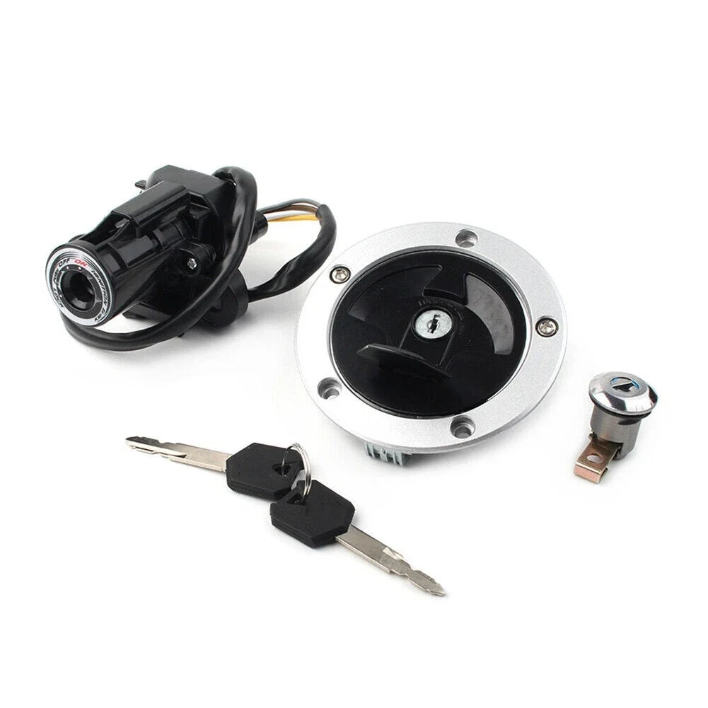 Ignition Switch & Seat Lock Set for Kawasaki Ninja ZX-6R 2000-2002