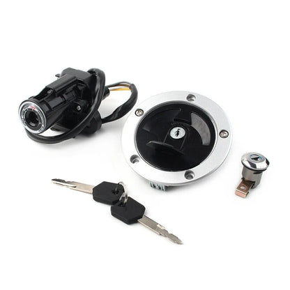 Ignition Switch & Seat Lock Set for Kawasaki Ninja ZX-6R 2000-2002