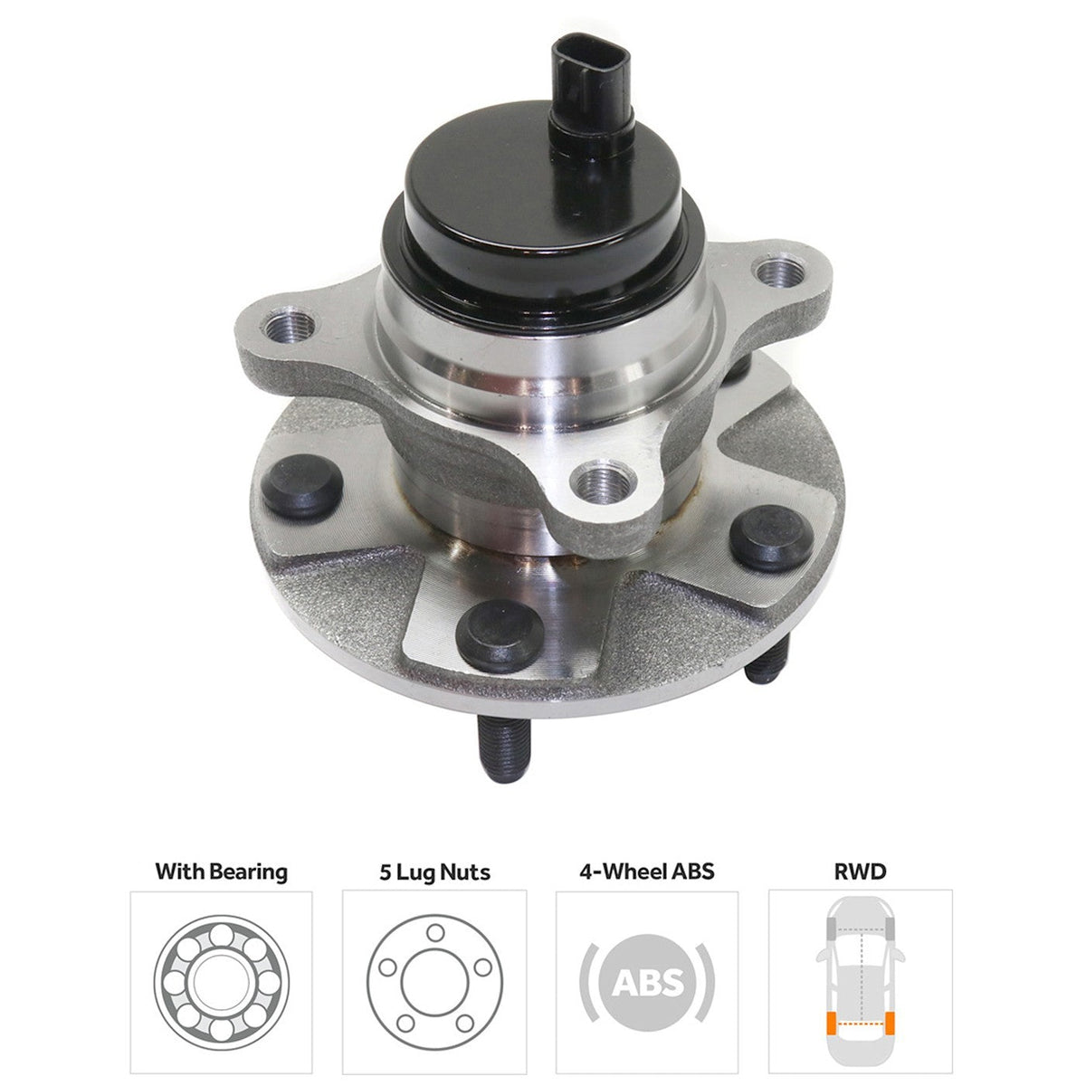 Wheel Hub Assembly with ABS Sensor for GS300 IS250 (2006-2015)
