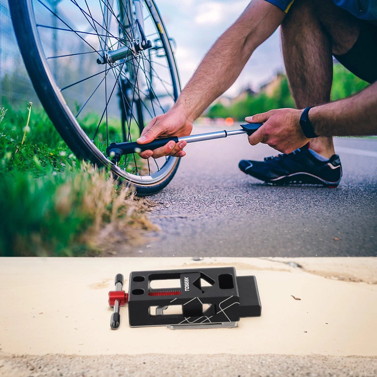 Carbon Fiber Fork Guide for Bicycle Seatpost Cutting Blades Tool