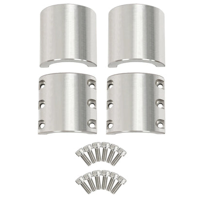 Set of 2 Tube Clamps 2" OD for Roll Cage Mount