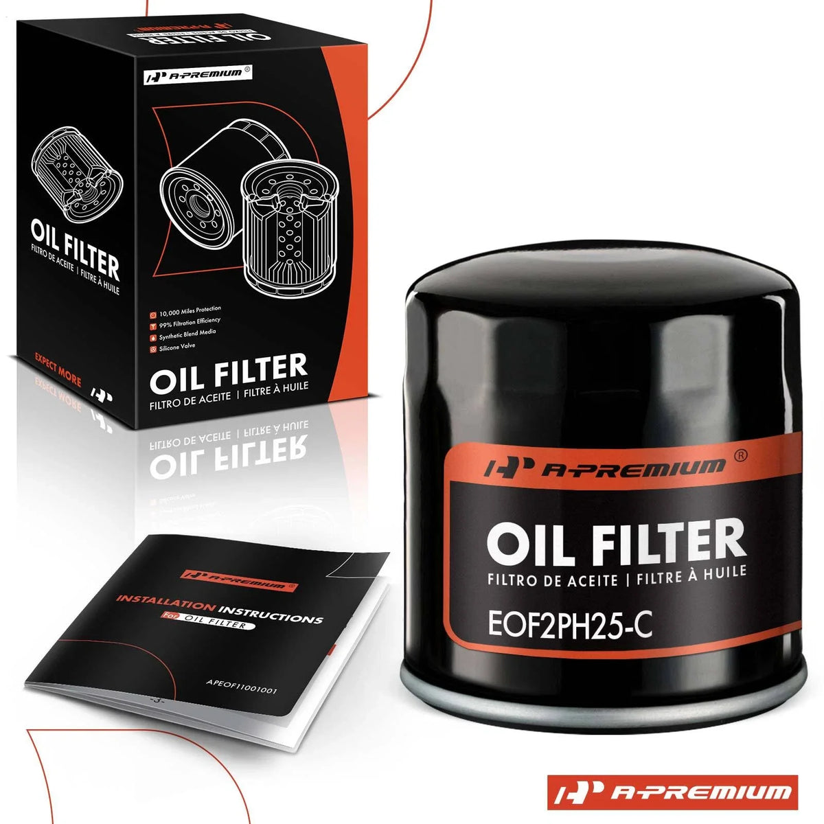 Engine Oil Filter for Chevrolet C10 Suburban, Buick Regal (1973–1978)