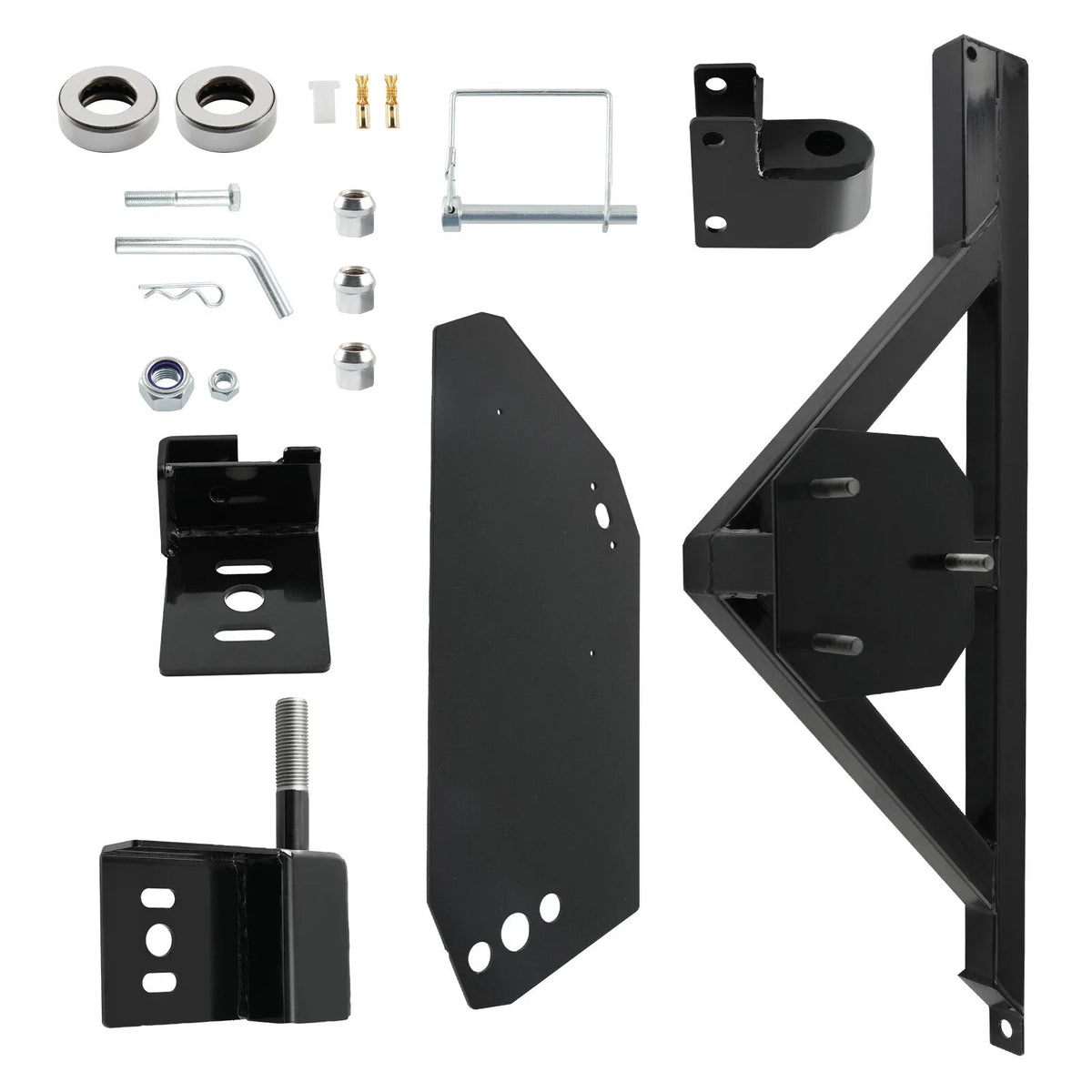 Black Tire Carrier for Hummer H2 (2003–2009)