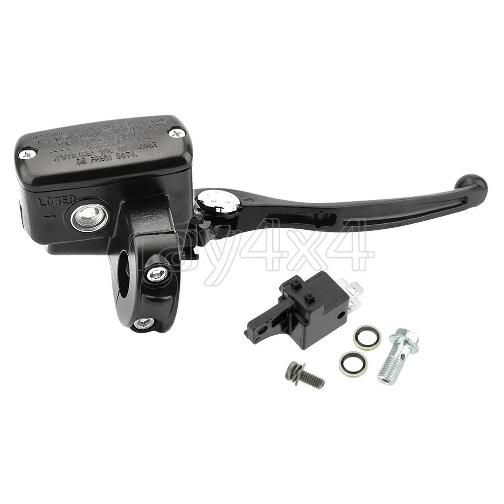 Master Cylinder and Front Brake Caliper with Stop Switch for Honda GL1800 01-17