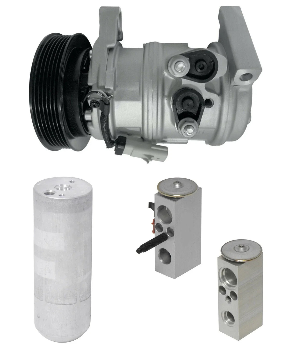 A/C Compressor Kit Replacement for Dodge Grand Caravan 3.3L 3.8L (2002–2007)