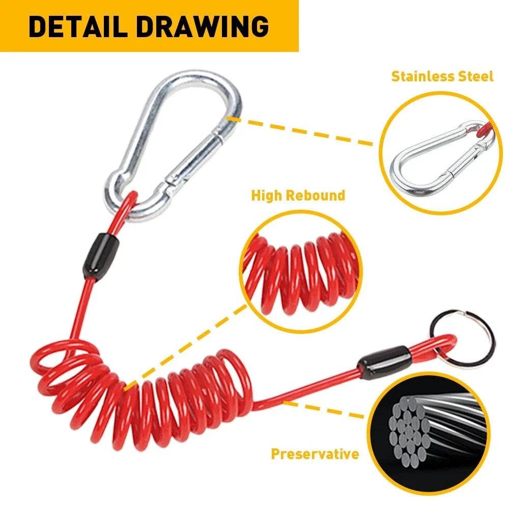Breakaway Safety Rope for Trailer - Universal Compatibility