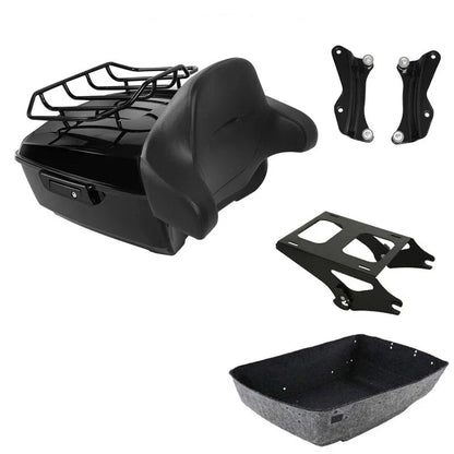 Trunk Pad Mount Rack Kit for Harley Touring Road Glide 2014–2026