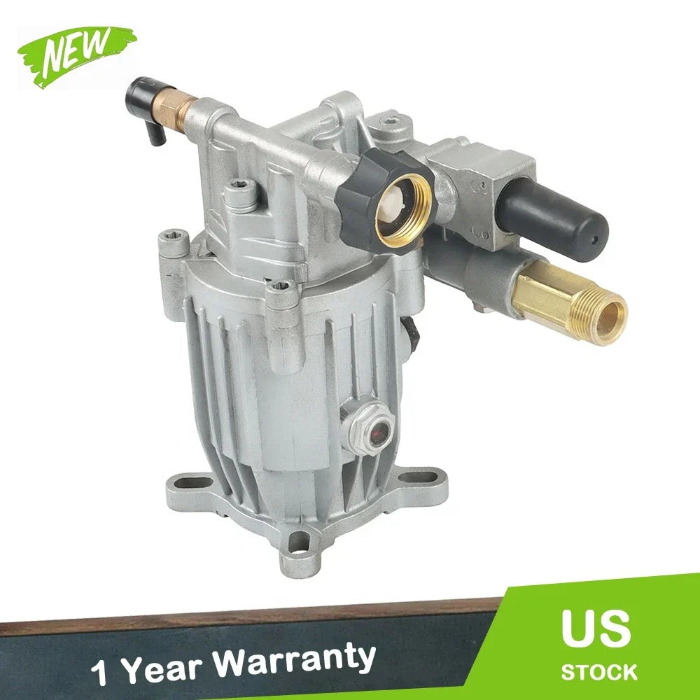3000 PSI Pressure Washer Pump for Horizontal Shaft, 2.5 GPM