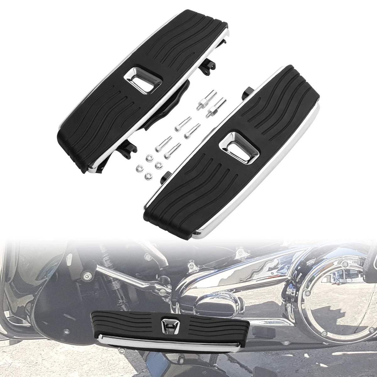 Driver Footboard & Mount Bracket for Harley Road Glide 2014-2024