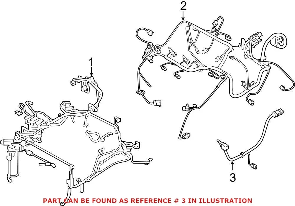 Engine Wiring Harness for Dodge Charger (OEM, 2006–2010)