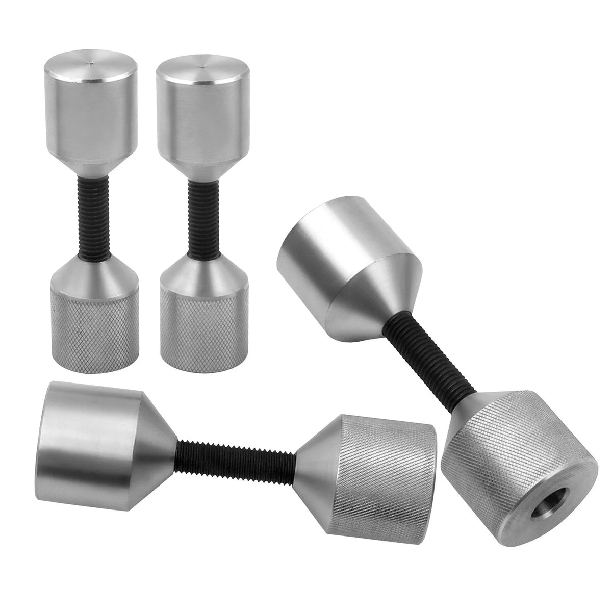 Set of 4 Flange Two Hole Pins Stainless Steel 1-1/8'' & 1-5/8'' Diameter