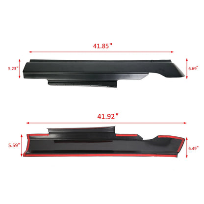 Trim Protector for Rocker Panels on Dodge Ram 1500 2500 3500 Crew Cab 09-18