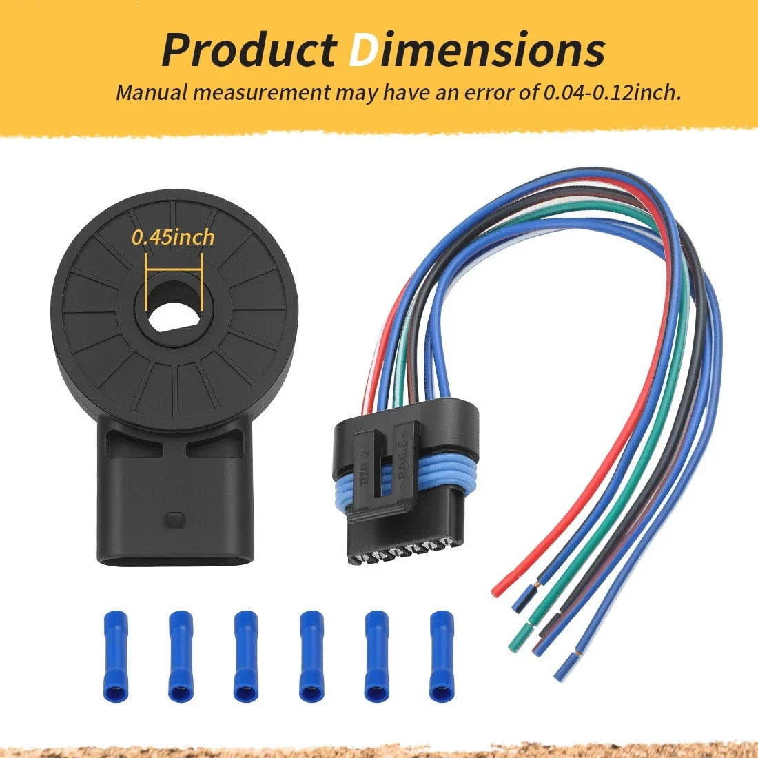 Gear Position Sensor with Pigtail Harness for Scrambler 2004-2014