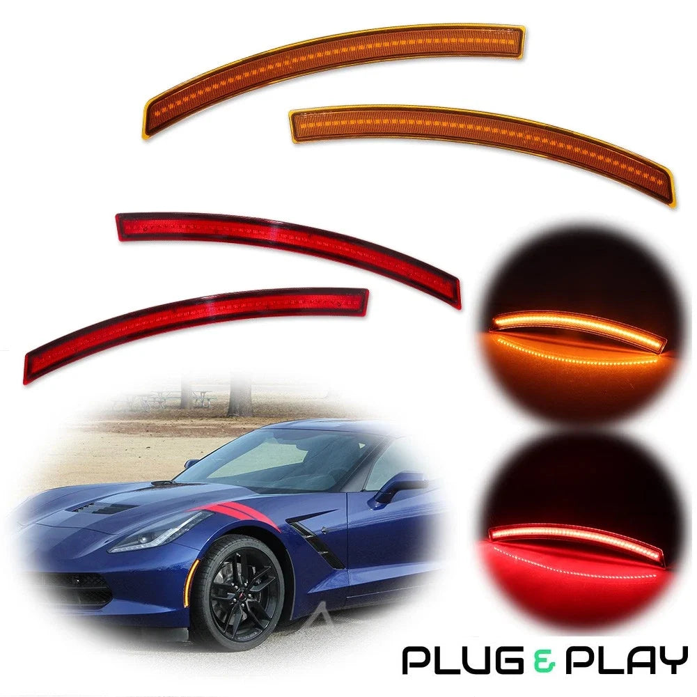 LED Side Marker Light Kit for Chevy Corvette C7 (2014–2019)