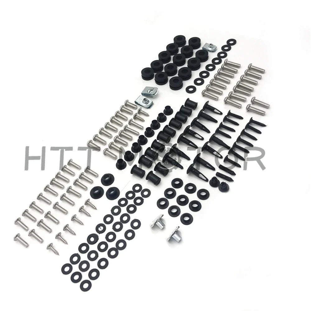 Complete Stainless Steel Screw Fairing Bolt Kit for Honda CBR600RR (2003–2004)