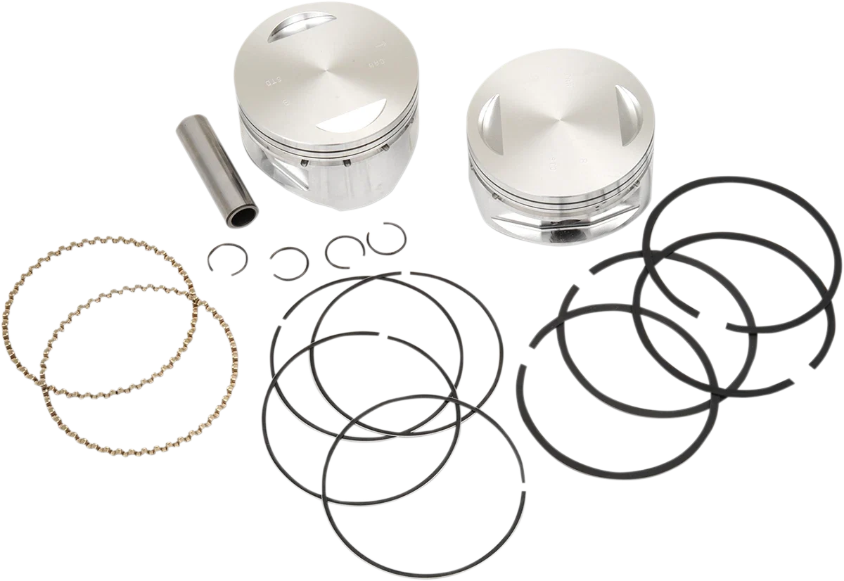 Piston Kit for S&S Cycle 100"/107" Super Sidewinder (4.000", Standard)
