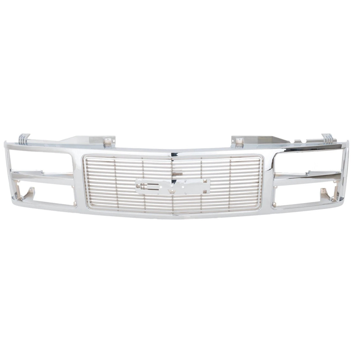 Grille for GMC K1500 C1500 (1988–1999) Chrome Plastic