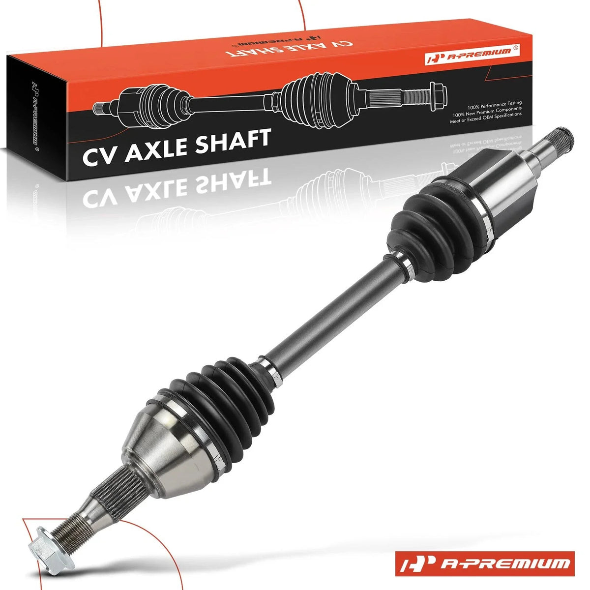 Front Driver Side CV Axle Assembly for Ford Taurus (2013–2017)