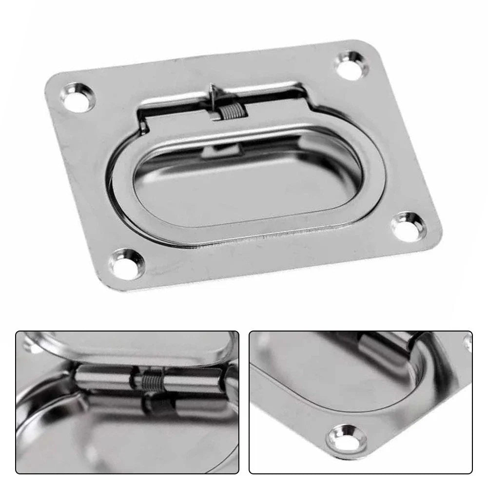 Flush Hatch Handle for Marine Grade Applications (Anti Rattle)