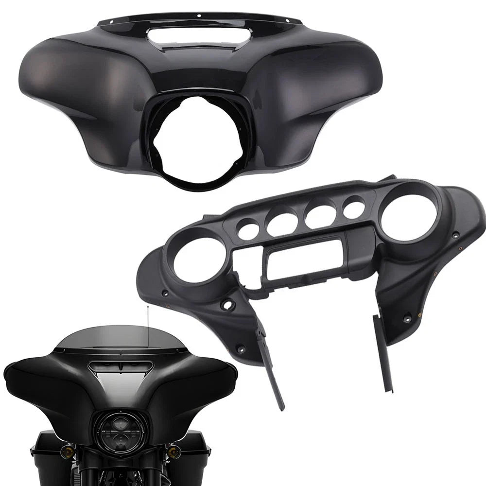 Inner and Outer Fairing Batwing for Harley Touring Models 2014-2024