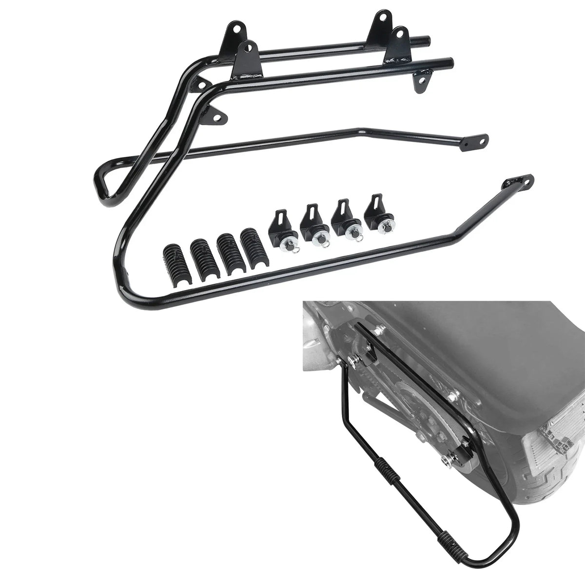 Saddlebags Mounting Brackets for Harley Davidson Softail 1984-2017