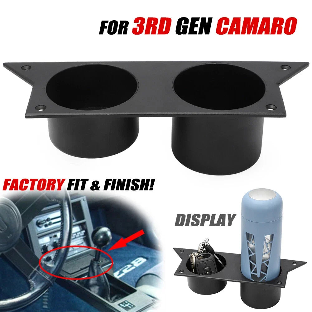 Ash Tray with Dual Cup Holder for Chevy Camaro 3rd Gen