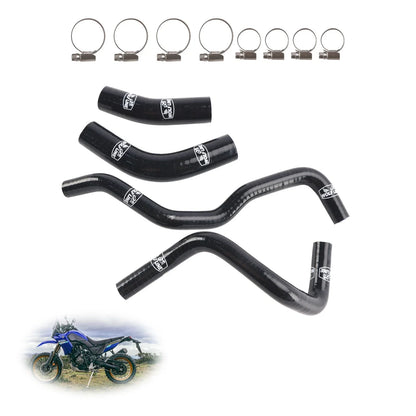 Silicone Radiator Coolant Hose Set for Yamaha Tenere 700 (2019–2024)