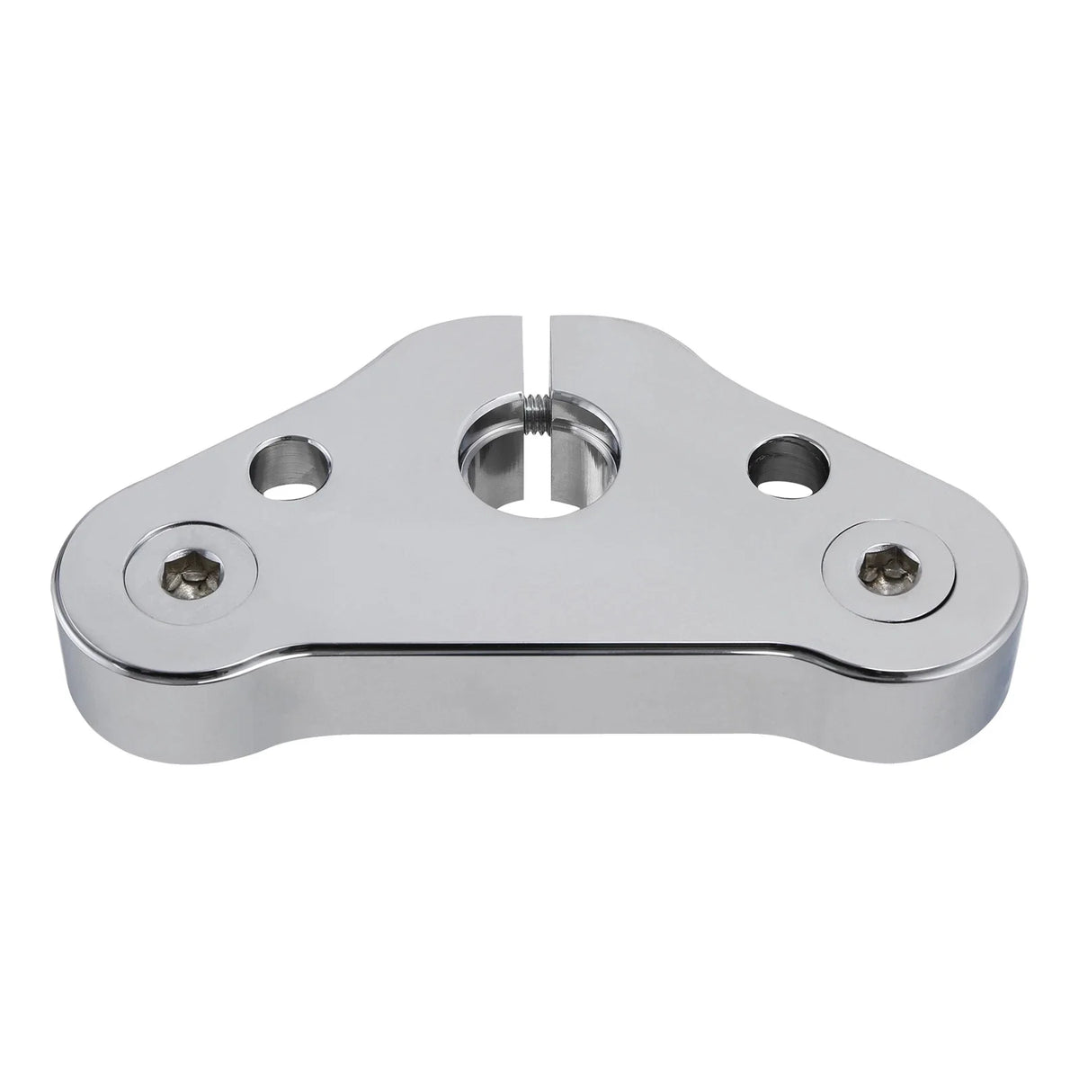 Chrome Triple Tree Top Clamp for Harley Cross Bones FLSTSB (2008–2011)