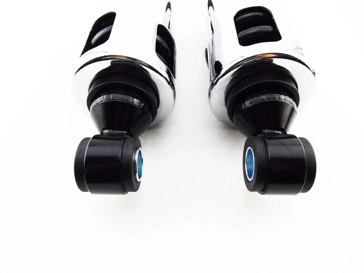 Chrome Rear Shock Absorbers for Harley Davidson FXSTD (00-06)