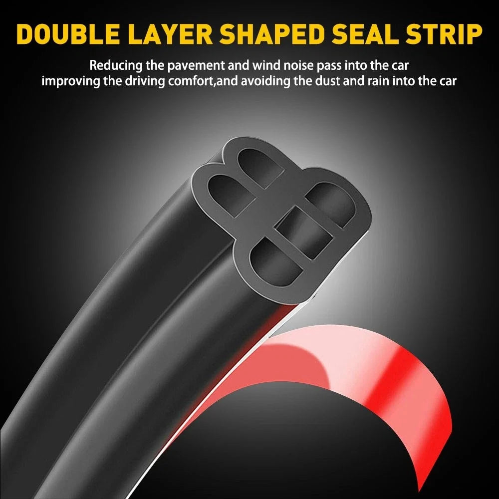 Rubber Seal Edge Trim Weather Strip for EXC