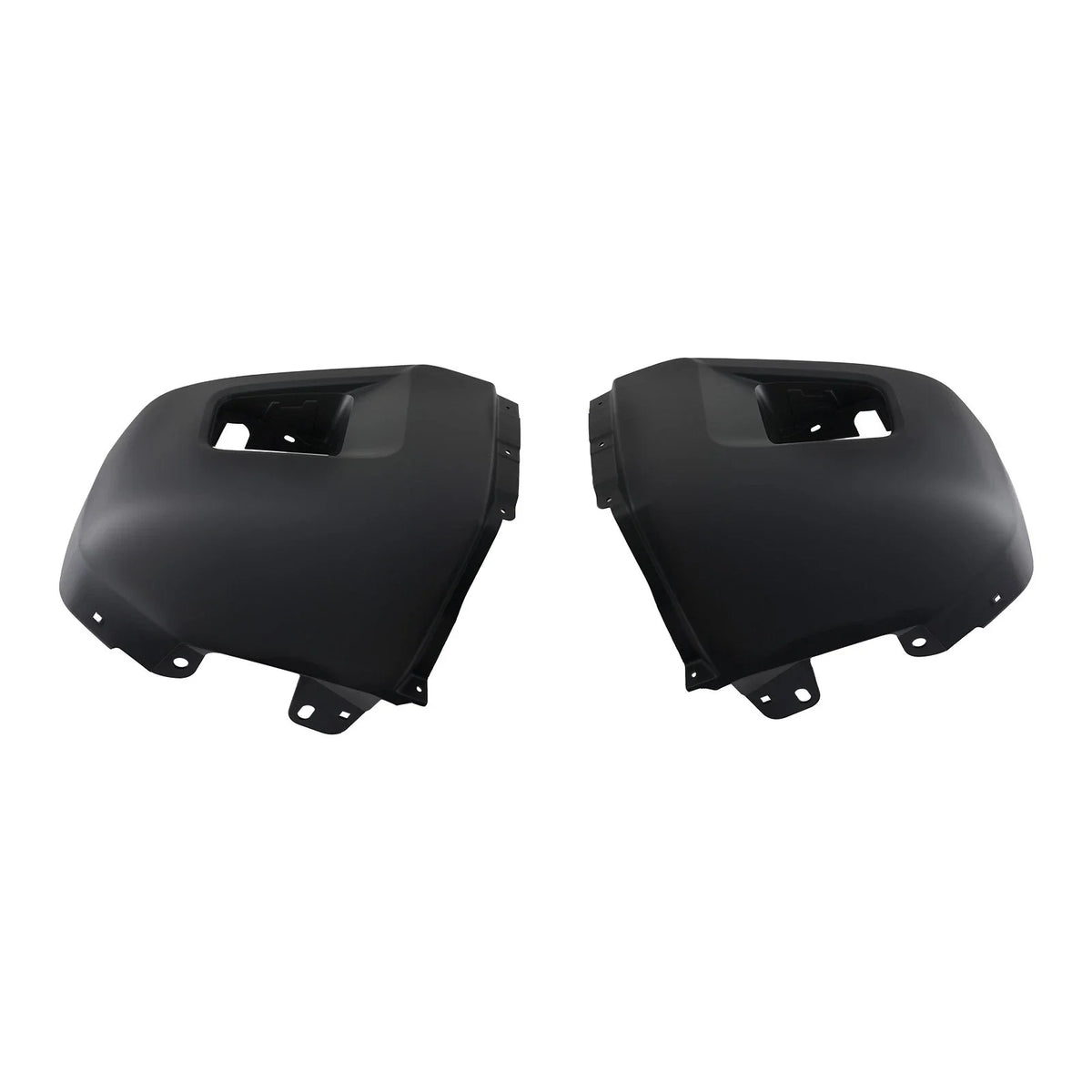 Front Bumper End - Black for 2014-2017 Toyota Tundra SR Regular Cab