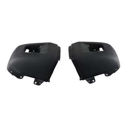 Front Bumper End - Black for 2014-2017 Toyota Tundra SR Regular Cab