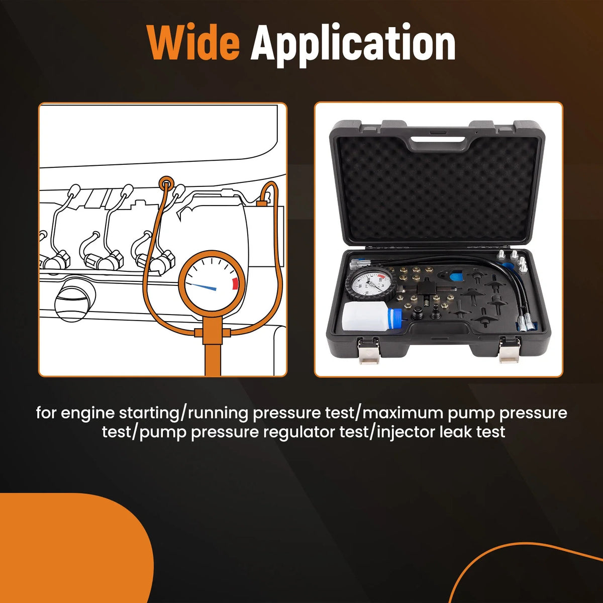Diesel High Pressure Tester Kit for Common Rail 2000