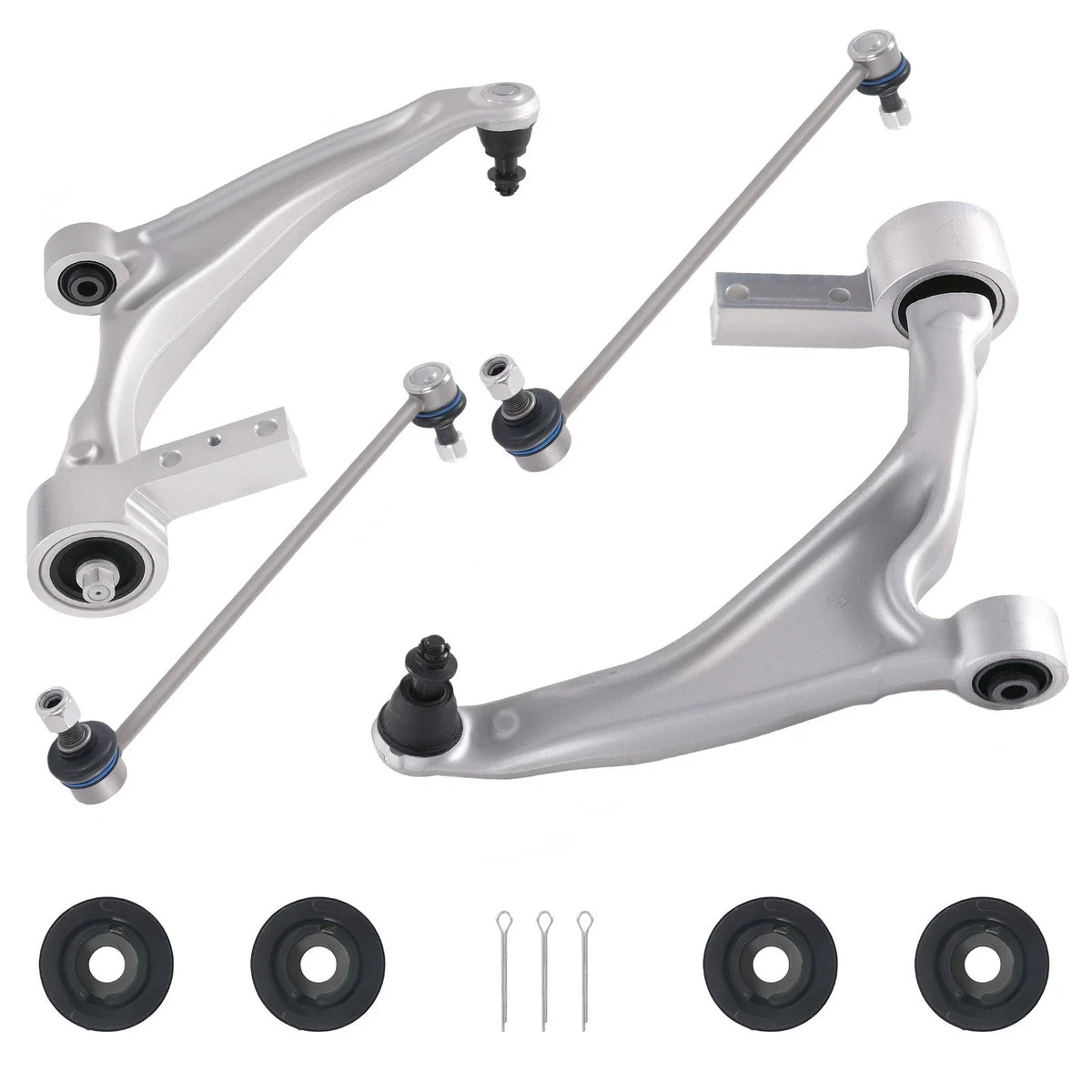 4X Front Control Arms and Sway Bar Links for 2009-2015 Honda Pilot