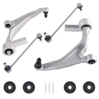4X Front Control Arms and Sway Bar Links for 2009-2015 Honda Pilot
