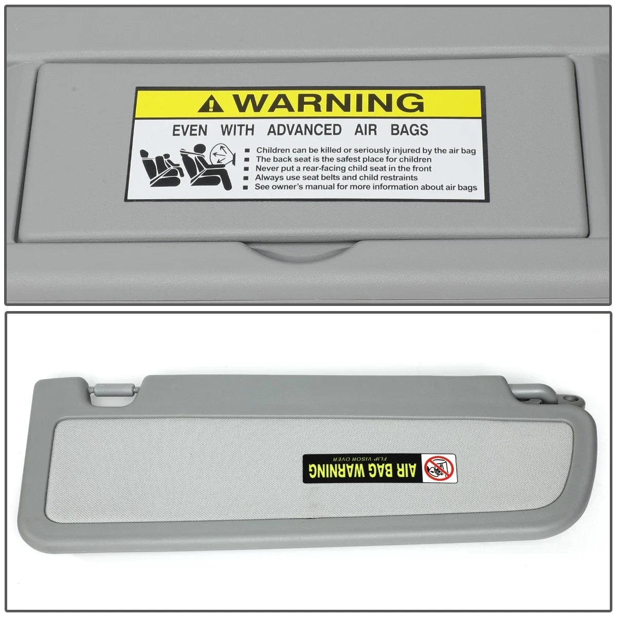 Left Driver Side Sun Visor for Honda Civic (2006–2011)