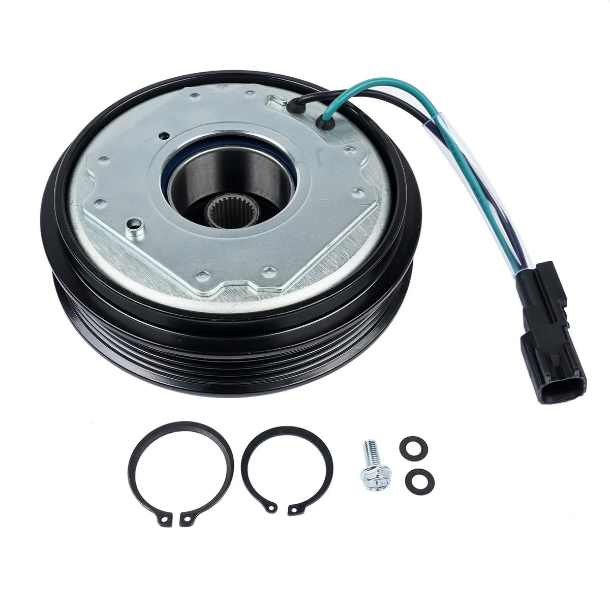 AC Compressor Clutch with Pulley Hub Coil for Sierra 1500 (2014-2018)