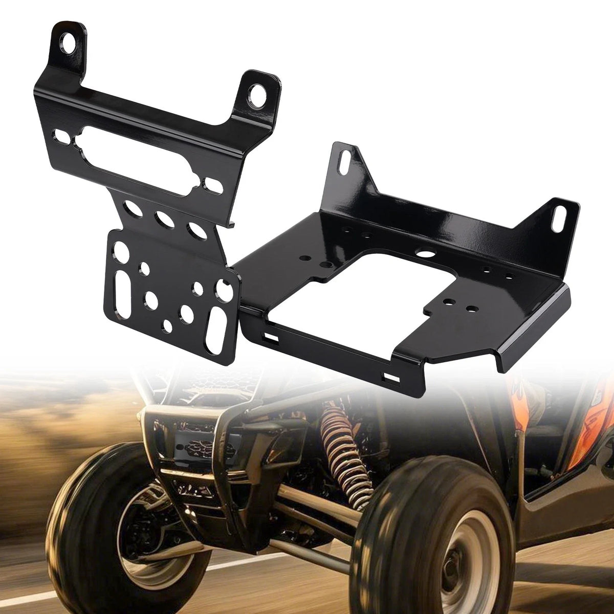Front Winch Mount Kit for Polaris RZR XP 1000, General 1000 (2014–2026)