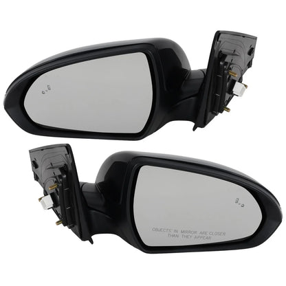 Side Mirrors with Power Heat for Hyundai Elantra 2017-2018