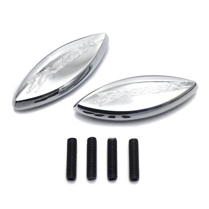 Chrome Mirror Base for Kawasaki Ninja ZX12R (2000-2006)