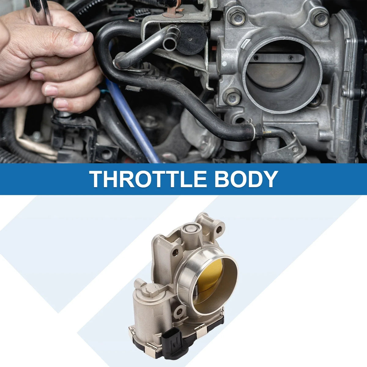 Throttle Body for Chevy Impala Malibu (2000–2005) 12670839/12669073