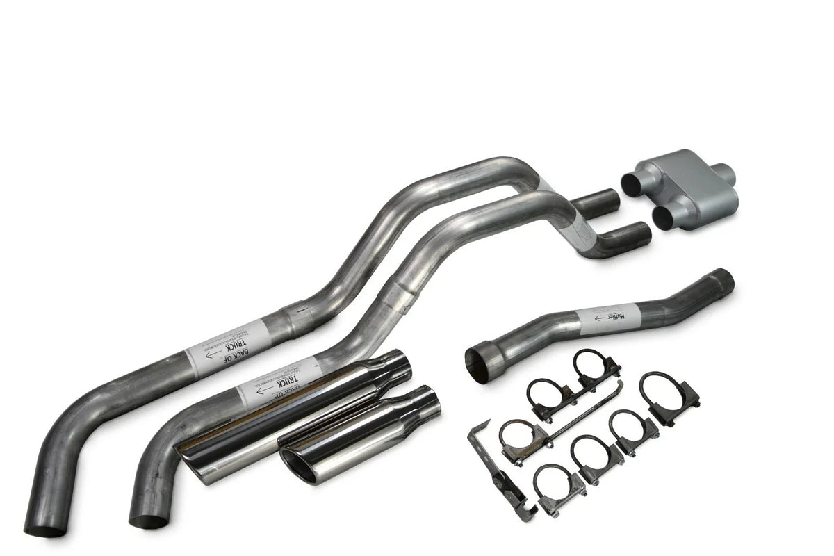 Side Exit Dual Exhaust Muffler 2.5" for Nissan Titan (2004-2006)