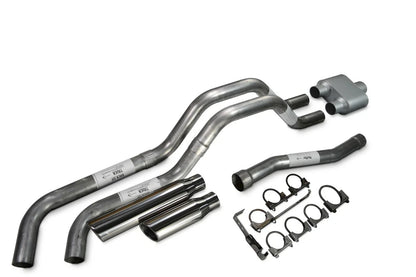 Side Exit Dual Exhaust Muffler 2.5" for Nissan Titan (2004-2006)