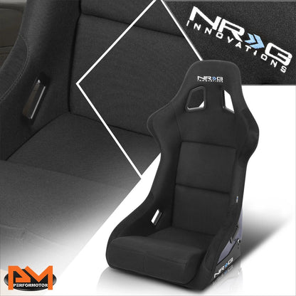 Universal Fit Bucket Racing Seat - NRG RSC-302CF-BL, Carbon Fiber, Blue