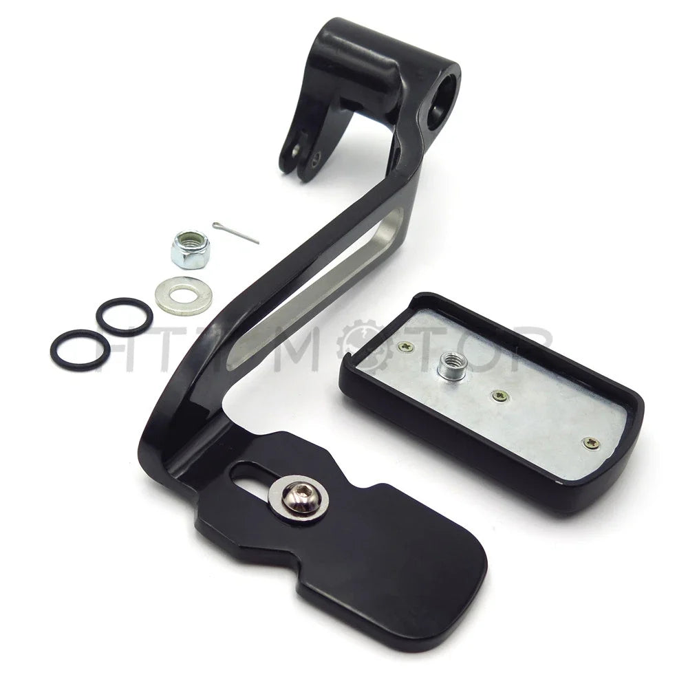 Brake Pedal Gear Skull Foot Peg for Harley Touring 2014-2018