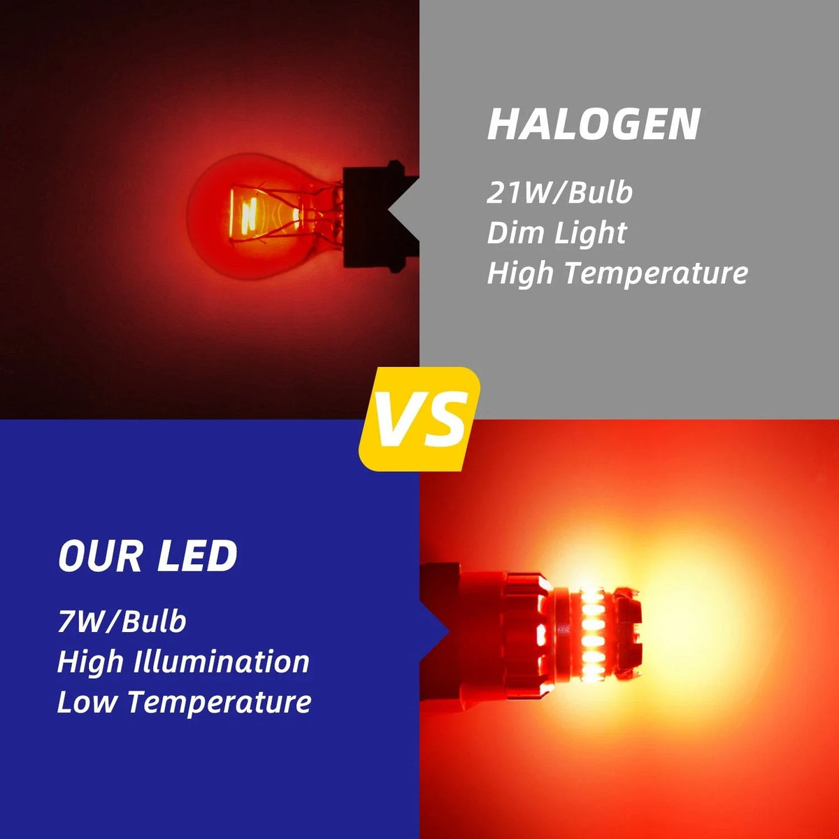 2X LED Turn Signal Light Bulbs for (3157/3156)